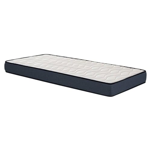 WELL HOME MOBILIARIO & DECORACIÓN Matratze Zent Roller, Maße 135 x 190 cm (Höhe 17 cm), atmungsaktiv, anpassbar, wärmeisolierend von WELL HOME MOBILIARIO & DECORACIÓN