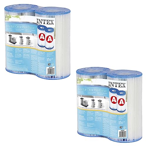 WELL HOME MOBILIARIO & DECORACIÓN Packung mit 4 Filterkartuschen für Pools Typ A von WELL HOME MOBILIARIO & DECORACIÓN