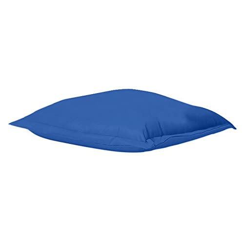 Pouf Kissen, 70 x 70 cm, Blau von WELL HOME MOBILIARIO & DECORACIÓN