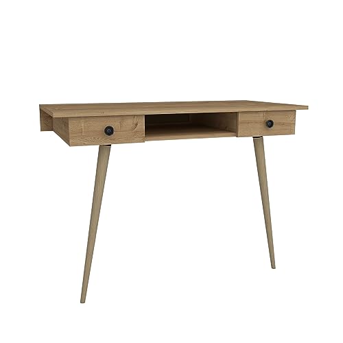 WELL HOME MOBILIARIO & DECORACIÓN Schreibtisch, 6 x 120 x 60 cm, Eiche Saphir, Holz, 85,6x120x60 von WELL HOME MOBILIARIO & DECORACIÓN