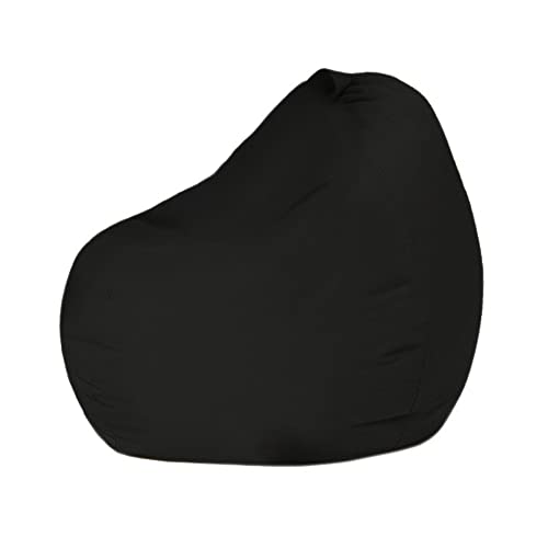 WELL HOME MOBILIARIO & DECORACIÓN Sitzsack für Kinder für den Außenbereich, Schwarz von WELL HOME MOBILIARIO & DECORACIÓN