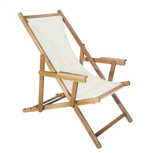 WELL HOME MOBILIARIO & DECORACIÓN Sonnenuntergang Relax-Hängematte mit Armlehnen, ohne Lack, 149 x 65 x 5 cm von WELL HOME MOBILIARIO & DECORACIÓN