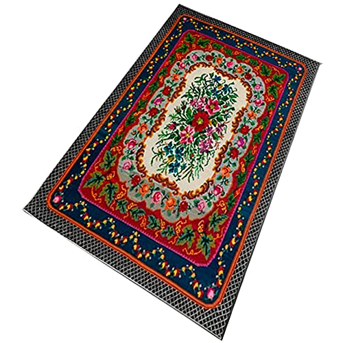 TheGrandma mehrfarbig bedruckter Polyesterteppich 100 x 200cm Modell TheGrandma mehrfarbig von WELL HOME MOBILIARIO & DECORACIÓN
