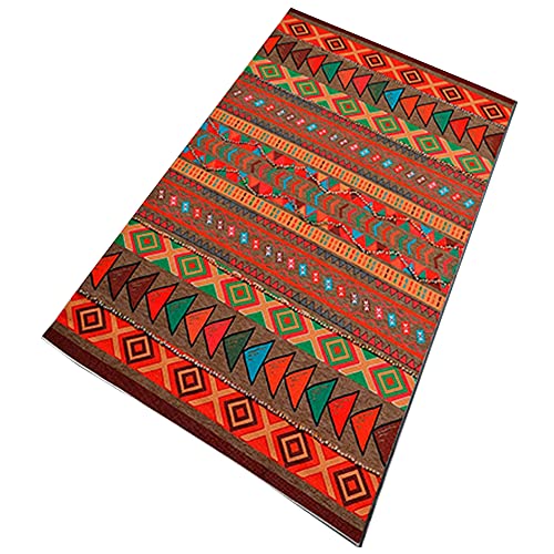 Tomahawk mehrfarbig bedruckter Polyesterteppich 140 x 220cm Modell Tomahawk von WELL HOME MOBILIARIO & DECORACIÓN