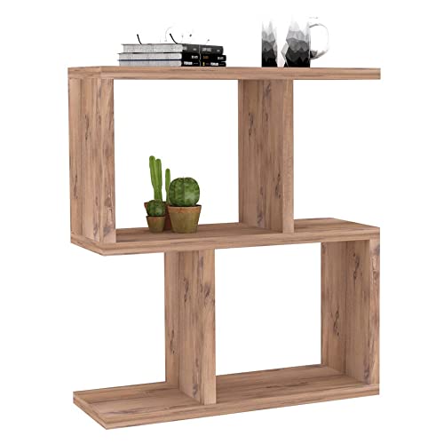 WELL HOME MOBILIARIO & DECORACIÓN Wohnzimmertisch, braun, 45x51,4x17 von WELL HOME MOBILIARIO & DECORACIÓN
