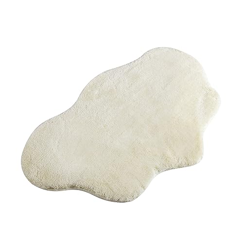 Weiße Badematte Wolkenform von WELL HOME MOBILIARIO & DECORACIÓN