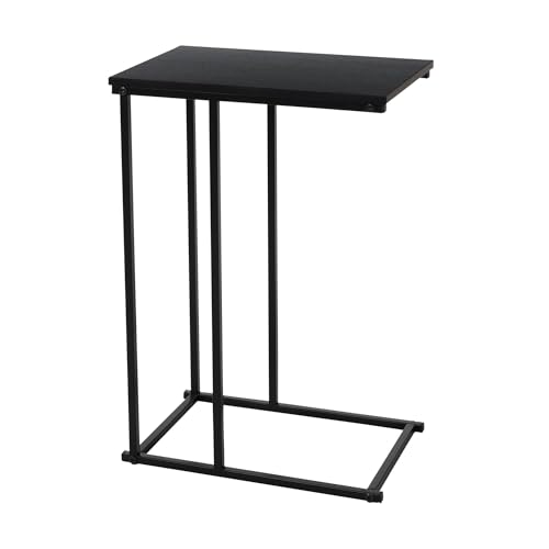 Well Home Beistelltisch aus Metall mit MDF Tischplatte in Schwarz von WELL HOME MOBILIARIO & DECORACIÓN