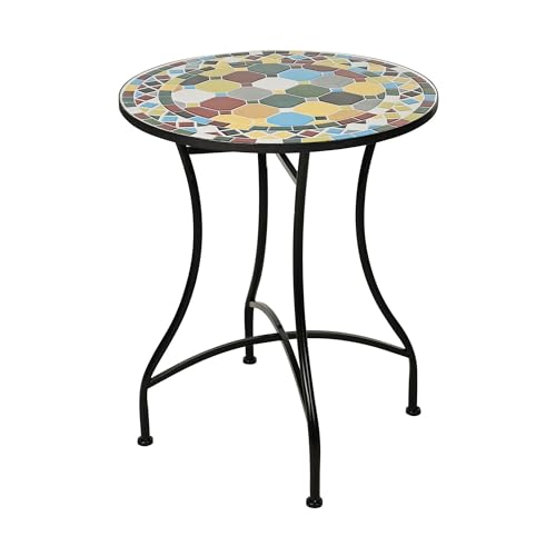 Well Home Bistrotisch, Mosaik-Design, Ø 60 x 71 cm von WELL HOME MOBILIARIO & DECORACIÓN