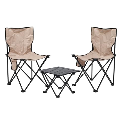 Well Home Camping-Set mit 2 Stühlen und 1 Klapptisch von WELL HOME MOBILIARIO & DECORACIÓN