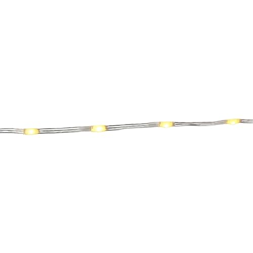 Well Home Chaîne de lumière solaire rechargeable de 480 lumières LED blanc chaud avec télécommande von WELL HOME MOBILIARIO & DECORACIÓN
