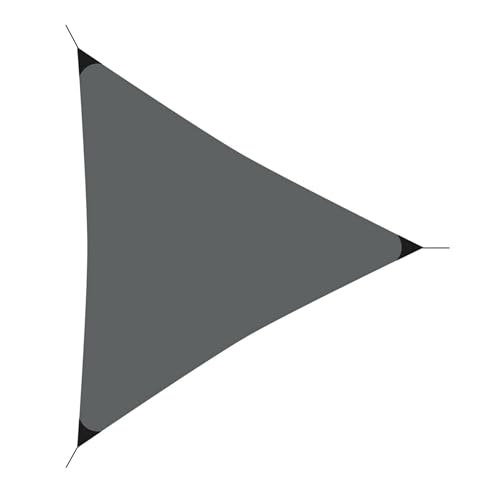 Well Home Dreieck-Sonnenschirm aus Polyester, dunkelgrau, 36 x 36 x 36 cm, mit UPF 50+ und Qualitätszubehör Well Home Dreieck-Sonnenschirm aus Polyester, dunkelgrau, 36 x 36 x 36 cm, mit UPF 50+ und Qualitätszubehör von WELL HOME MOBILIARIO & DECORACIÓN