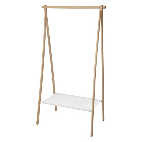 Well Home Garderobe aus Bambus mit Ablage 86 x 57 x 155 cm von WELL HOME MOBILIARIO & DECORACIÓN