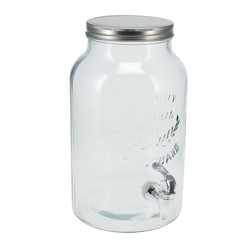 Well Home Getränkespender, 5.500 ml, mit Metalldeckel von WELL HOME MOBILIARIO & DECORACIÓN