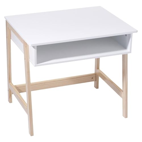 Well Home Kinderschreibtisch, einfach und praktisch, Weiß von WELL HOME MOBILIARIO & DECORACIÓN