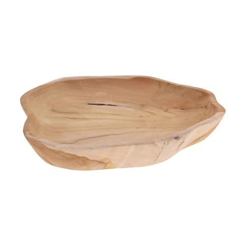Well Home Schale aus Teak-Wurzelholz, 30 x 30 x 4 cm von WELL HOME MOBILIARIO & DECORACIÓN