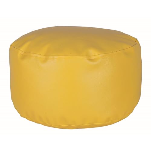Well Home Sitzsack, oval, Ø 40 x 26 cm, Gelb, gepolsterter und bequemer Sitz Well Home Sitzsack, oval, Ø 40 x 26 cm, Gelb, gepolsterter und bequemer Sitz von WELL HOME MOBILIARIO & DECORACIÓN