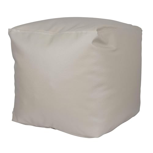 Well Home Sitzsack, quadratisch, Ø 40 x 40 cm, naturfarben, Beige, gepolsterter und bequemer Sitz Well Home Sitzsack, quadratisch, Ø 40 x 40 cm, naturfarben, Beige, gepolsterter und bequemer Sitz von WELL HOME MOBILIARIO & DECORACIÓN