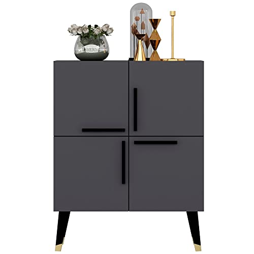 WellHome Bravo Möbel von Anthrazit -Walnuss mit 100% agglomeratem Brett in Melamin abgelehnt. Anthrazit von WELL HOME MOBILIARIO & DECORACIÓN