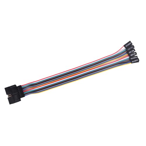 WELLDOER 16Pin 2X 8Pin Mainboard PC Host Power Switching Adapter Mainboard PC Host Front Panel 20cm von WELLDOER