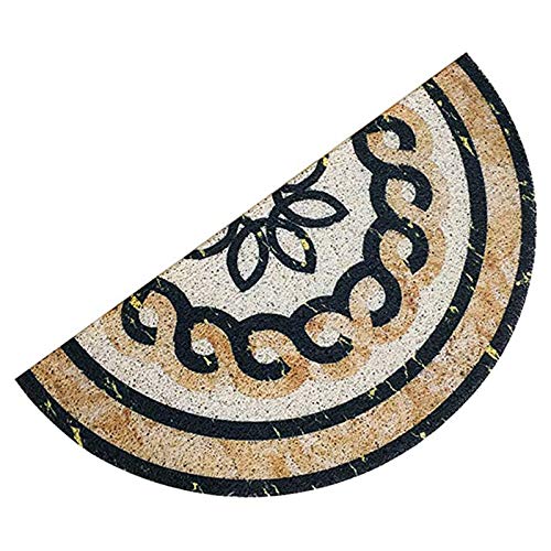 WELLDOER Rutschfeste Fußmatte mit Marmormuster, saugfähige Fußmatte für Badezimmer, Tür, Eingang, 30 x 60 cm, saugfähige Fußmatte von WELLDOER