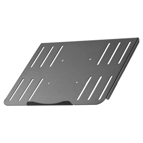WELLDOER Tragbare Laptop Armlehnenplattform Schreibtischhalterung Ständer Laptop Tablett Metall Tablet Tablett Kompatibel VESA von WELLDOER