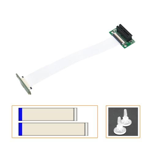 WELLDOER Verlängerungskabel PCIe Auf 36Pin 1X Extender Vergoldete Header LED Zeigt Die Effizienz Ihres Computers An von WELLDOER