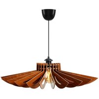 Wellhome - Deckenleuchte 45 cm. Nussbaum, Typ e 27 Max 45 - 60 w von WELLHOME