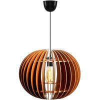 Deckenleuchte 70 cm. Nussbaum, Typ E 27 Max 45 - 60 W von WELLHOME