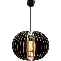 Wellhome - Deckenleuchte 70 cm. schwarz, Typ e 27 Max 45 - 60 w von WELLHOME