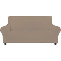 Wellhome - Elastischer Sofabezug 3-Sitzer Sofa aurora Crema von WELLHOME