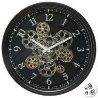 Wellhome - Mechanische Uhr, schwarz Pr. 37,5 x Pr. 7 cm von WELLHOME