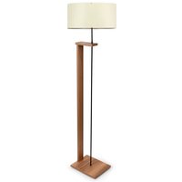 Wellhome - Stehleuchte 150 cm breit lampenschirm creme, typ e27 max 60 w, Victoria collection,,, fassung E27 Max 60 w von WELLHOME