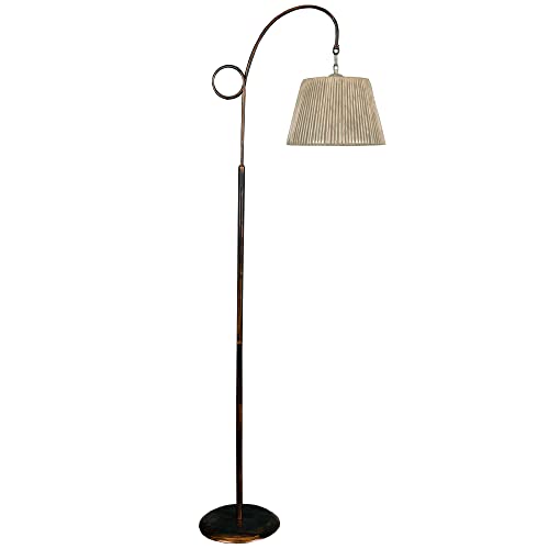 Stehleuchte 162 cm. natur, Typ E 27 Max 60 W von WELLHOME