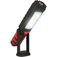 Well Home Multifunktions-Mais-Arbeitsleuchte mit wiederaufladbarem Akku – LED-Leuchte mit Magnet, Haken und Clip von WELLHOME
