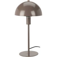 Wellhome - Well Home Tischlampe im Pilzstil in Taupe Ø18x36cm von WELLHOME