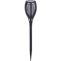 Well home - Solar-Gartenlampe 'Flame' multifunktionale LED-Leuchten H.78cm von WELLHOME