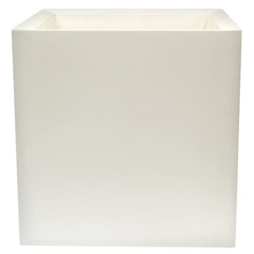 Polyethylen -Topf durch weißes Rhodgold 40x40 cm von WELL HOME MOBILIARIO & DECORACIÓN