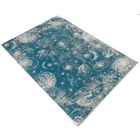 Wellhome - Modell Universe Teppich mehrfarbig Polyesterteppich - 80x120cm von WELLHOME