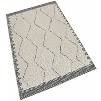 Wohnzimmer Teppich Waves Design Polyesterteppich - 100x150cm - Wellhome von WELLHOME