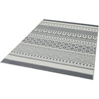 Wohnzimmer Teppich CropField Design Polyesterteppich - 100x200cm - Braun - Wellhome von WELLHOME