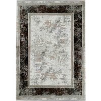 Wellhome - Wohnzimmer Teppich GreekFrame Design Polyesterteppich - 60x100cm von WELLHOME