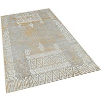 Wellhome - Wohnzimmer Teppich Haselnuss Design Polyesterteppich - 100x200cm - Haselnuss von WELLHOME