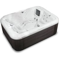 Mars p&p Plug and Play Whirlpool Outdoor Außenwhirlpool für 3 Personen inkl. Thermoabdeckung - Wellis von WELLIS