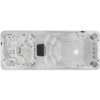Wellis - Rio Grande W-Flow Life Swim Spa Außenwhirlpool inkl. Thermoabdeckung Sterling Silver Wellis - Rio Grande W-Flow Life Swim Spa Außenwhirlpool inkl. Thermoabdeckung Sterling Silver von WELLIS
