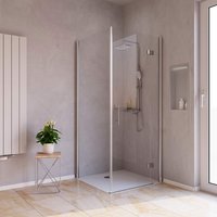 WELLWATER Drehtür »Aventis«, Drehtür, BxH: 90 x 200 cm - transparent von WELLWATER