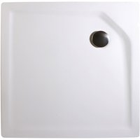 WELLWATER Duschwanne, BxT: 80 x 80 cm, weiß - weiss von WELLWATER