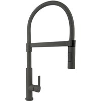 WELLWATER Einhebelmischer, Mattschwarz, 360° schwenkbarer Auslauf von WELLWATER