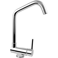 WELLWATER Einhebelmischer, verchromt, komplett umlegbar - silberfarben von WELLWATER