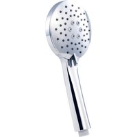 WELLWATER Handbrause »Canola«, 3 Strahlarten, chromfarben - silberfarben von WELLWATER