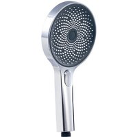 WELLWATER Handbrause »Caria«, 4 Strahlarten, chromfarben - silberfarben von WELLWATER